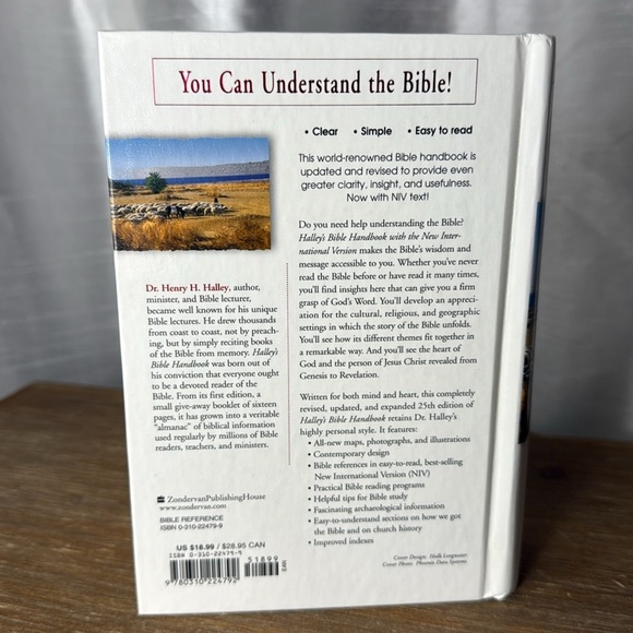Halley’s Bible Handbook Hardcover with Maps, Photographs & Illustrations Book - Picture 2 of 8